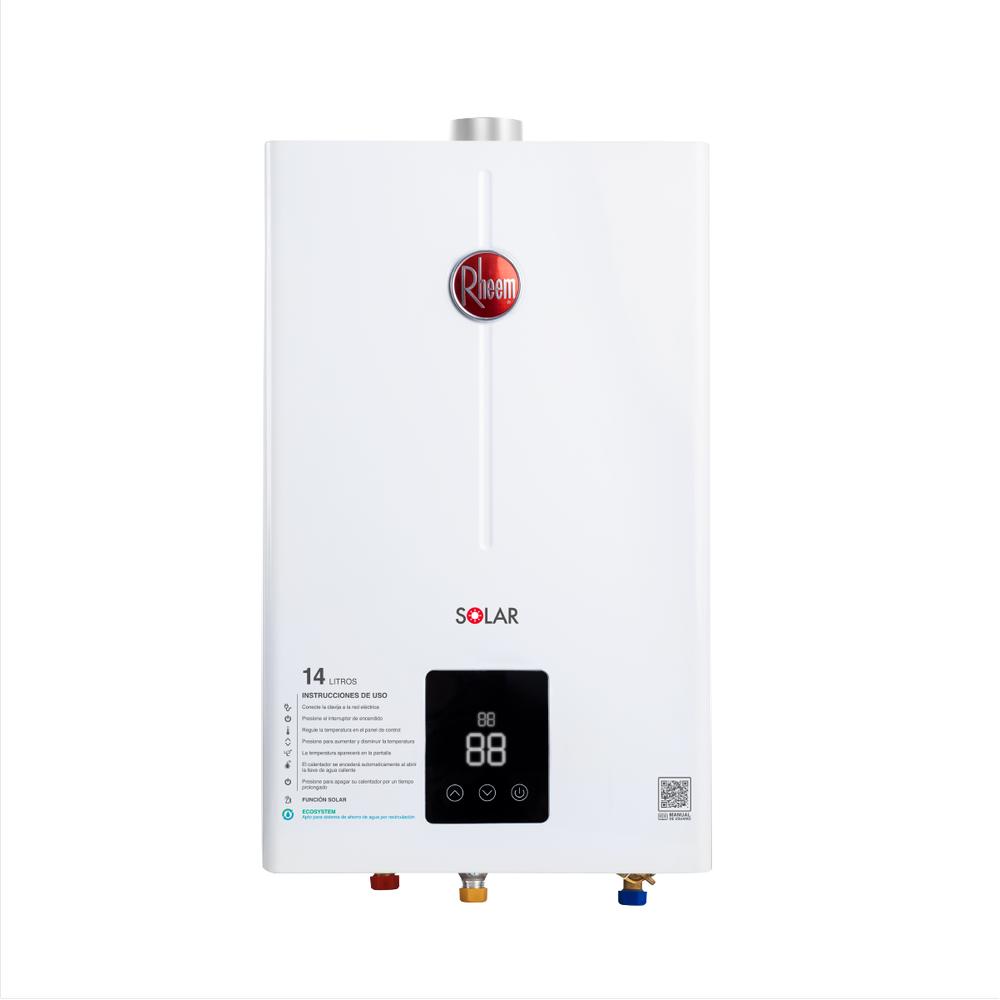 Calentador Instantáneo de Agua Rheem RHTF-CHN14N a Gas Natural 14 L/min 2.5 Servicios