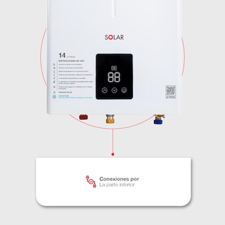 Foto 5 | Calentador Instantáneo de Agua Rheem RHTF-CHN14N a Gas Natural 14 L/min 2.5 Servicios