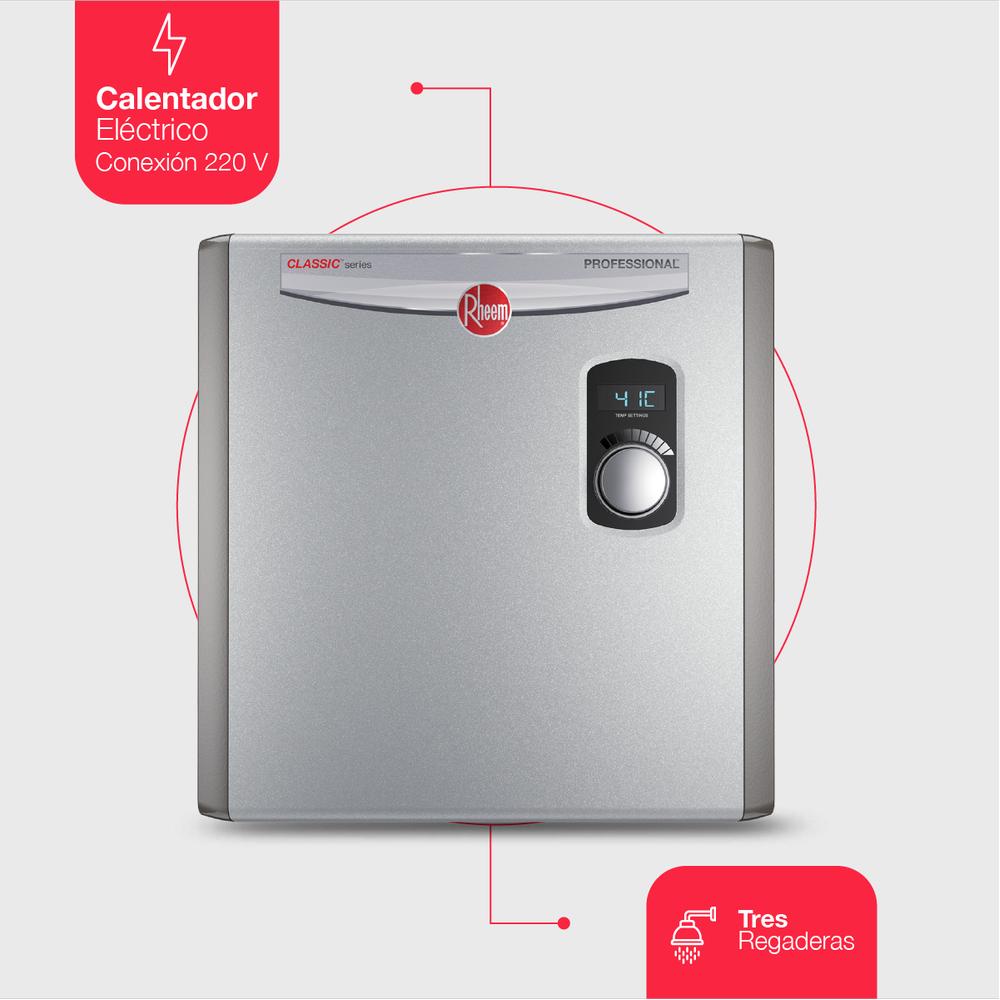 Foto 2 | Calentador Instantáneo de Agua Eléctrico Rheem RTX3-27 220 V 3 Servicios