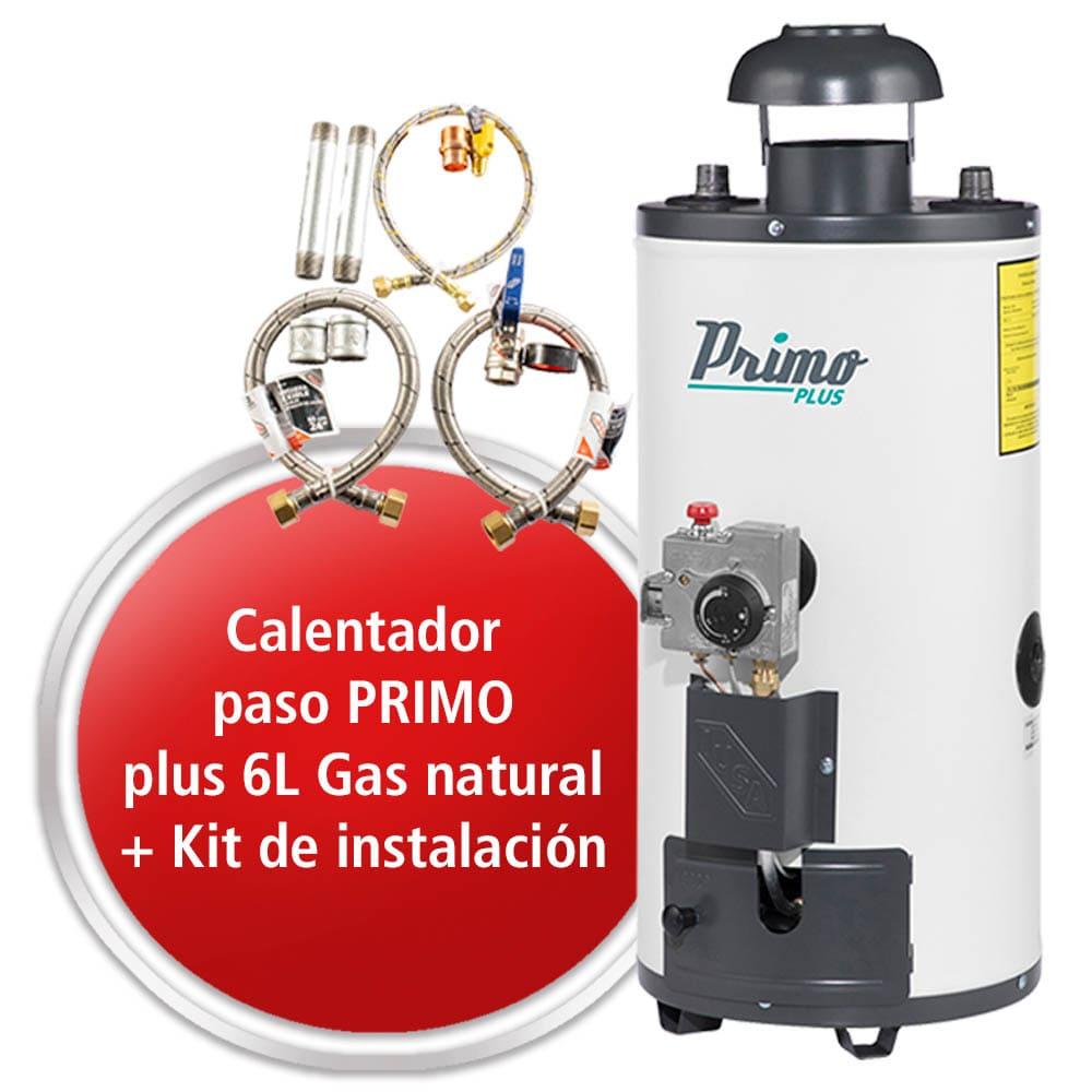 Foto 2 | Kit Calentador de Paso Primo Gas Natural + Kit de Instalación