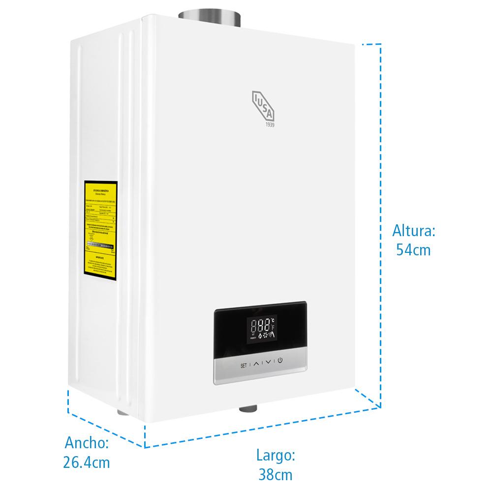 Foto 5 | Calentador Instantáneo Iusa Smart 30lpm 5 Servicios Gas Natural