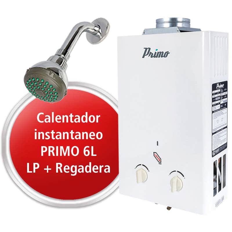 Foto 2 | Kit Calentador Instantáneo LP Primo 268811 color Blanco más Regadera