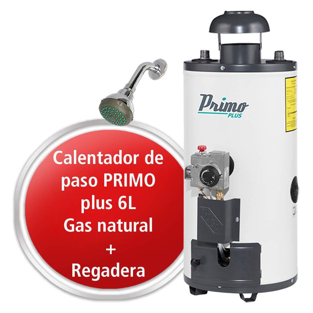 Foto 3 pulgar | Kit Calentador de Paso Primo de Gas Natural 6 L + Regadera