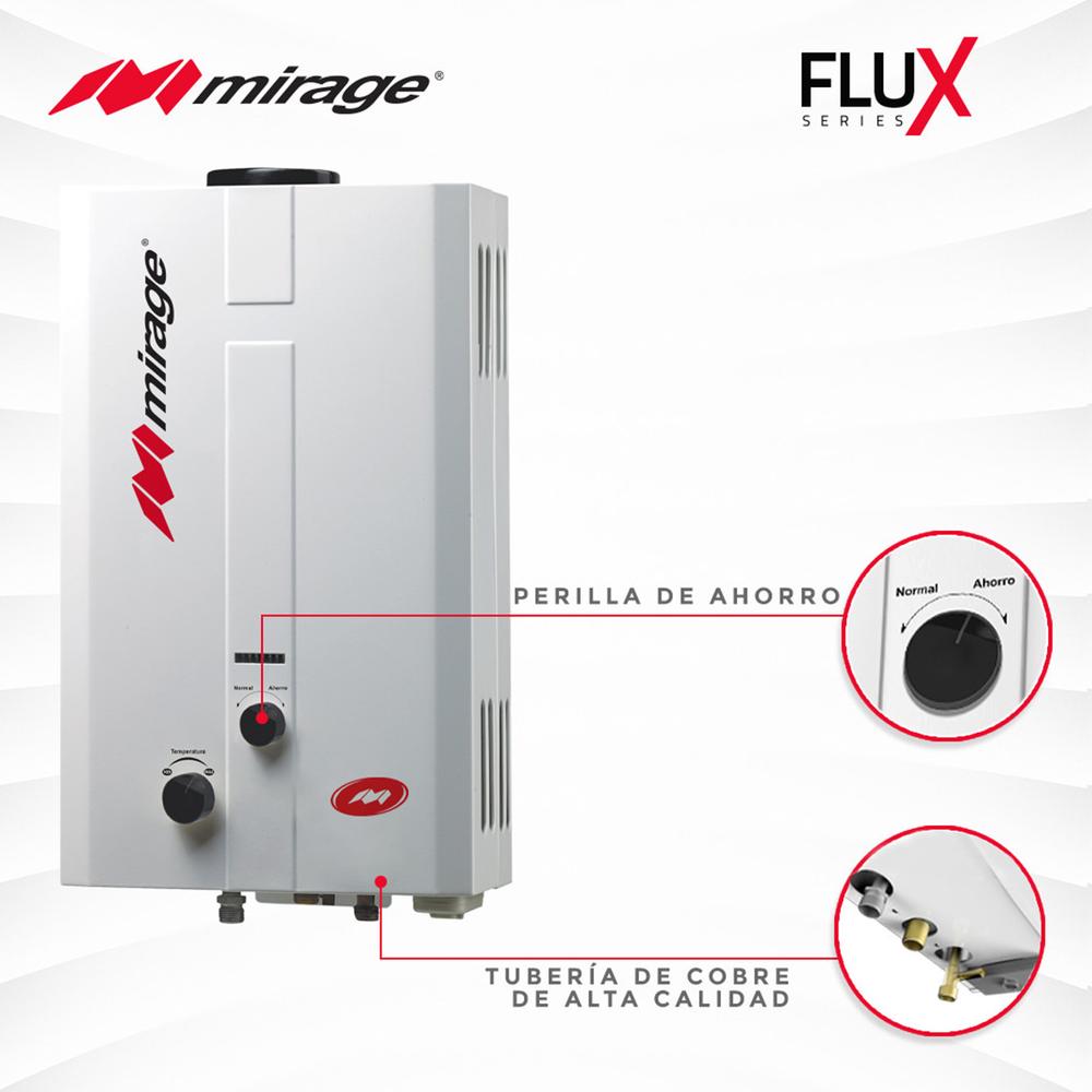 Foto 2 | Boiler De Paso Mirage Flux 6 Litros Por Minuto P/gas Natural