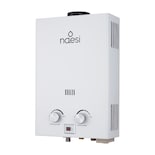 Calentador De Agua Instantaneo 1 Servicio Gas Lp Naesi An201 Blanco