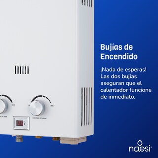 Foto 7 | Calentador De Agua Instantaneo 2 Servicios Gas Natural Naesi An202gn Blanco