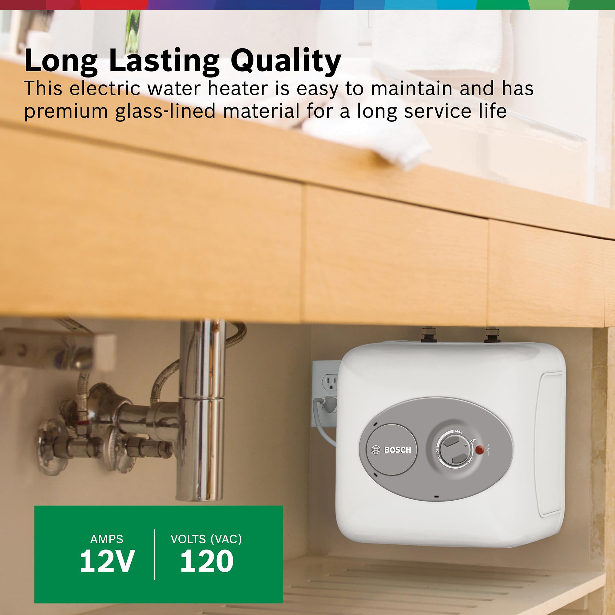Foto 4 pulgar | Calentador De Agua Eléctrico Con Minitanque Bosch Tronic 3000 T 15l - Venta Internacional.