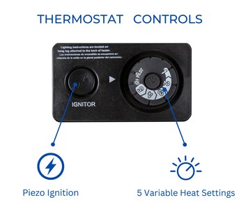 Foto 4 | Calentador Procom Mn100tba-b De Gas Natural Sin Ventilación, 10000 Btu - Venta Internacional.