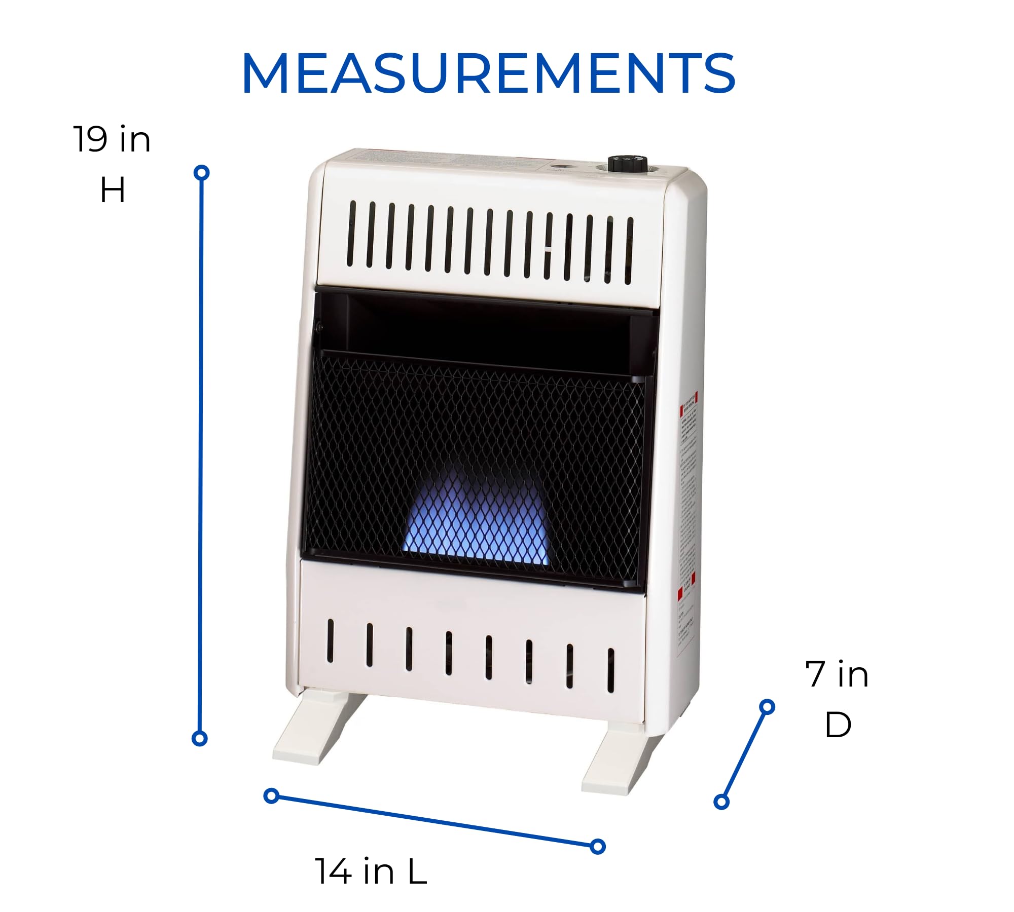 Foto 6 | Calentador Procom Mn100tba-b De Gas Natural Sin Ventilación, 10000 Btu - Venta Internacional.