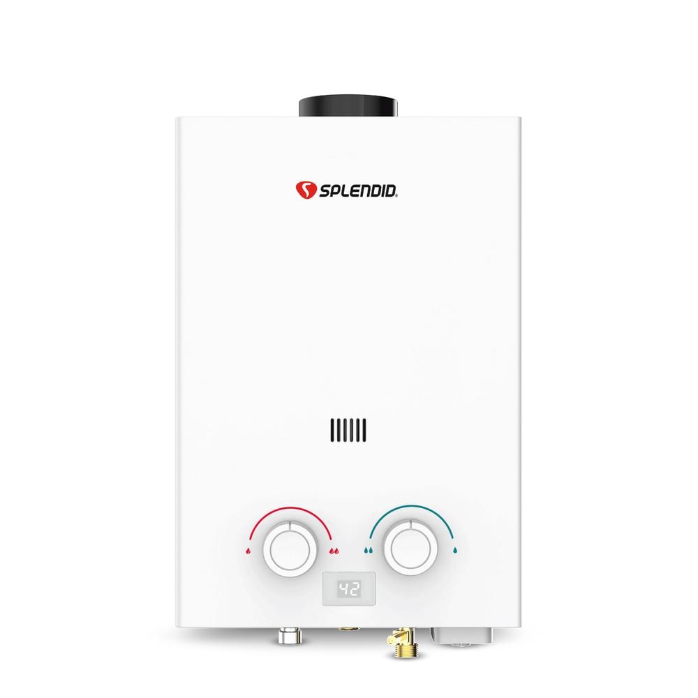 Calentador De Agua Instantáneo Splendid 6 Litros Por Min Gas Lp Rhs-chn06p 1 Servicio $1,501