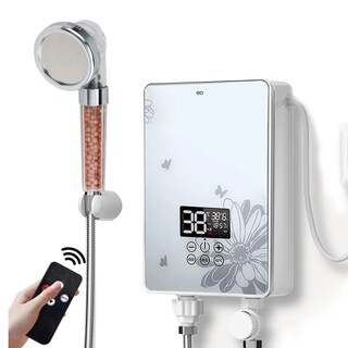 Foto 1 | Calentador De Agua Instantáneo Con Control Remoto 6000 W Eo Safe Imports Esi-18829 Plata