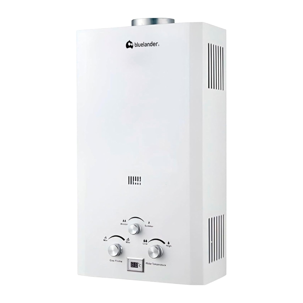 Calentador De Agua Eléctrico De 12 Litros Bluelander Blanco