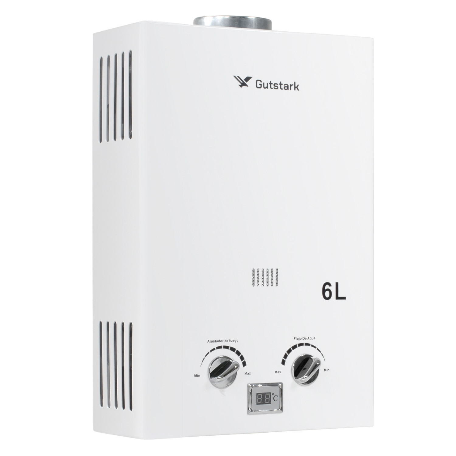 Calentador De Agua Instantaneo De Paso 6 Litros Gas Lp Gutstark Home