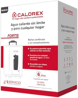 Foto 6 | Boiler Calorex De Paso Fortis 06 Gas Natural
