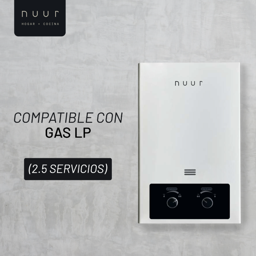 Foto 9 pulgar | Calentador Instantáneo 12 Litros Con Panel Digital / Gas Lp