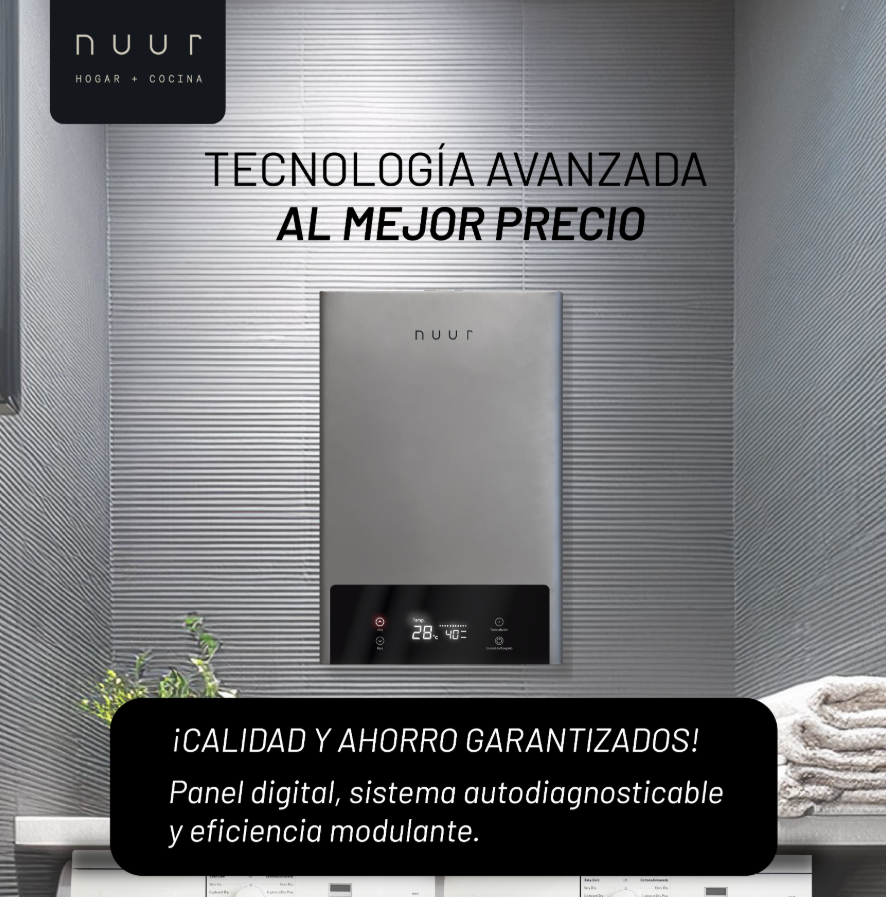 Foto 3 pulgar | Calentador Modulante 24 Litros Con Control Y Display Digital / Gas Natural