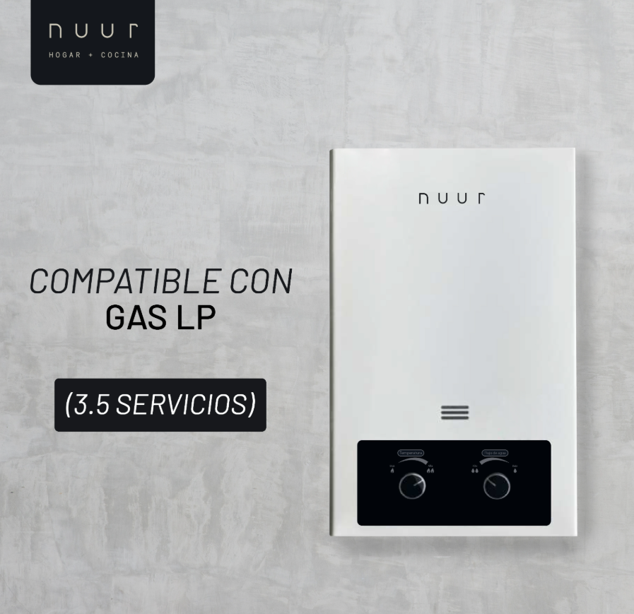 Foto 9 pulgar | Calentador Instantáneo 16 Litros Con Panel Digital / Gas Lp