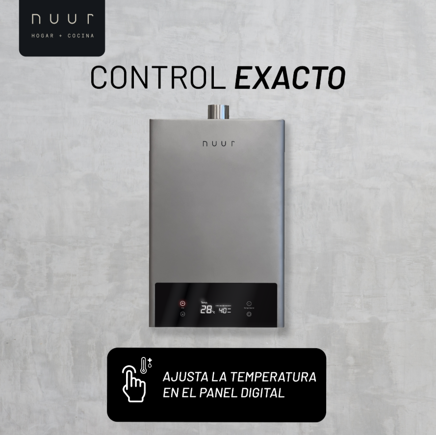 Foto 4 pulgar | Calentador Modulante 14 Litros Con Control Y Display Digital / Gas Natural