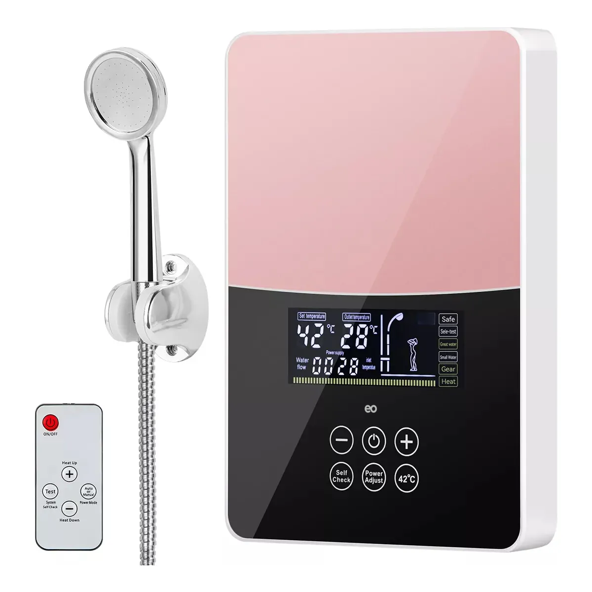 Foto 4 pulgar | Calentador De Agua Instantáneo Eléctrico Agua Boiler Remoto 4.5kweo Safe Importsesi-20260 Multicolor