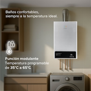 Foto 5 | Calentador De Agua Instantáneo Modulante Gas Lp Capacidad 10l/minuto 2 Servicios Avera Cm10