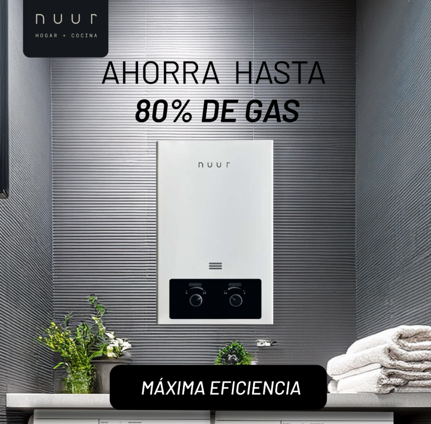 Foto 3 pulgar | Nuur Calentador Instantáneo 12l Calin12nat