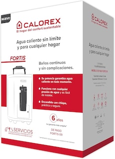 Foto 6 | Boiler Calorex De Paso Fortis 09 Lp