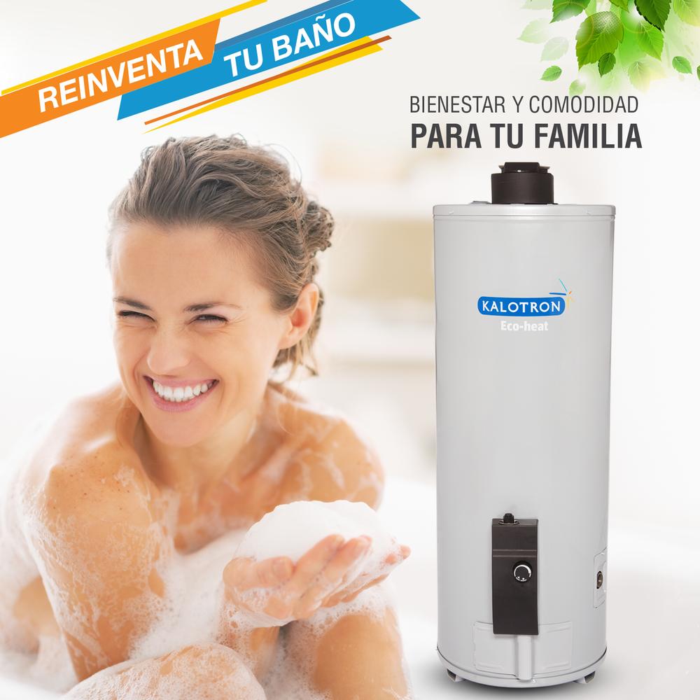 Foto 6 | Calentador de Agua de Depósito Kalotron KA-DEP-040GN-01 de Gas Natural 40L 1.5 Servicios