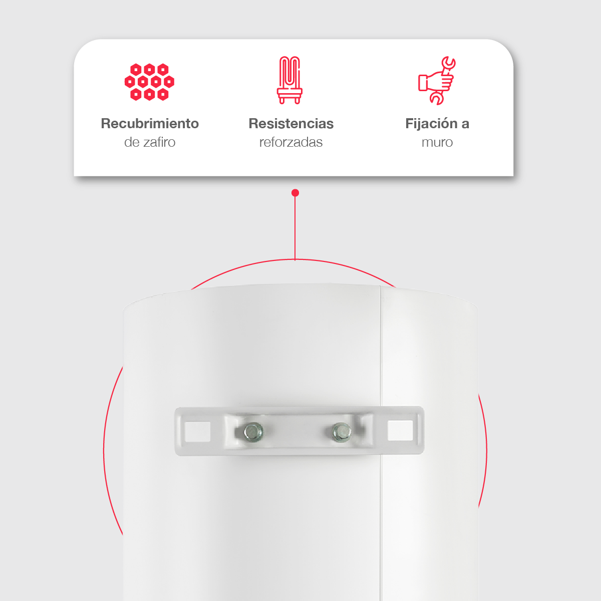 Foto 6 | Calentador Eléctrico de Agua de Depósito Rheem RME-CHN50L 50 L 110 V 1.5 Servicios