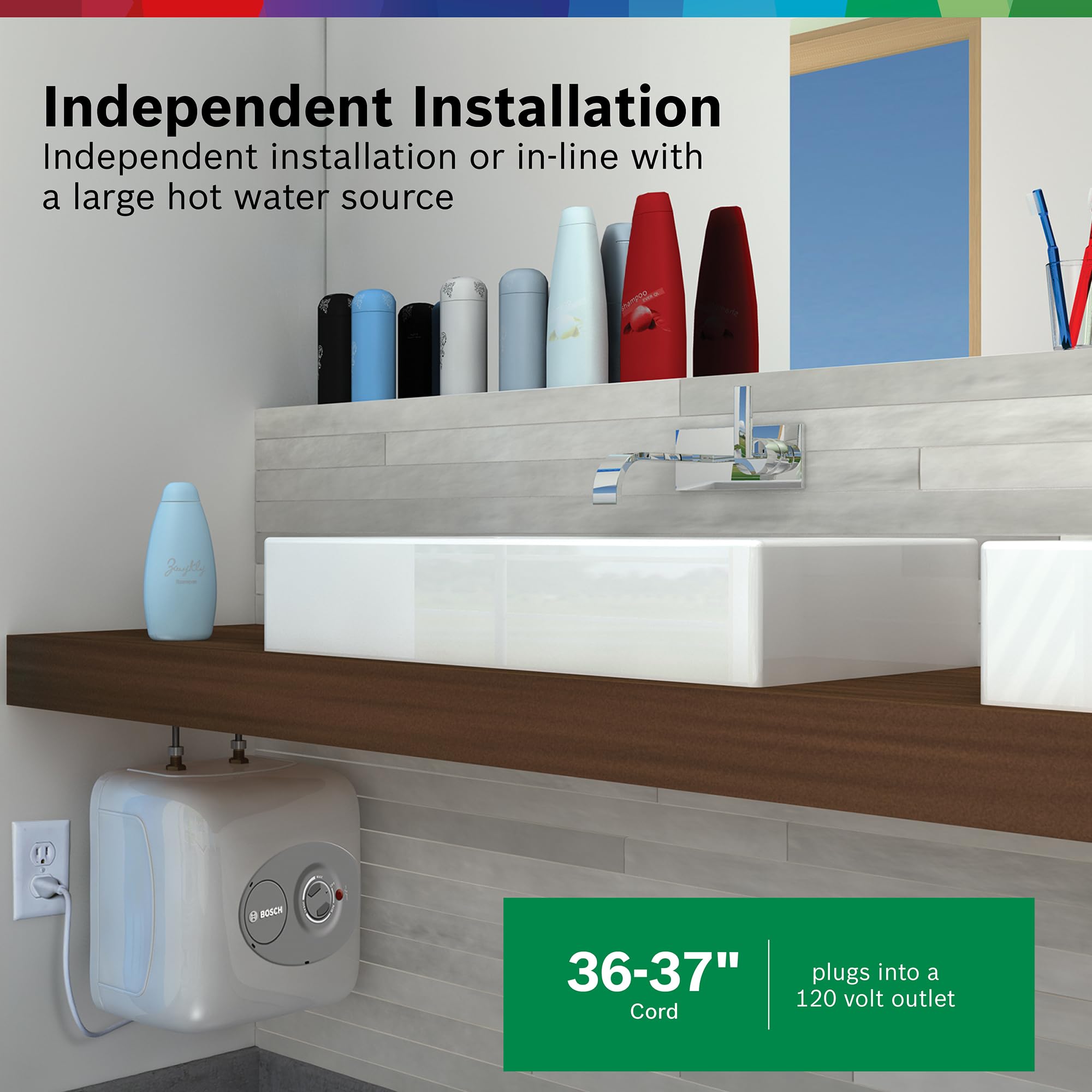 Foto 4 pulgar | Calentador De Agua Eléctrico Con Minitanque Bosch Tronic 3000 T 9.5l - Venta Internacional.