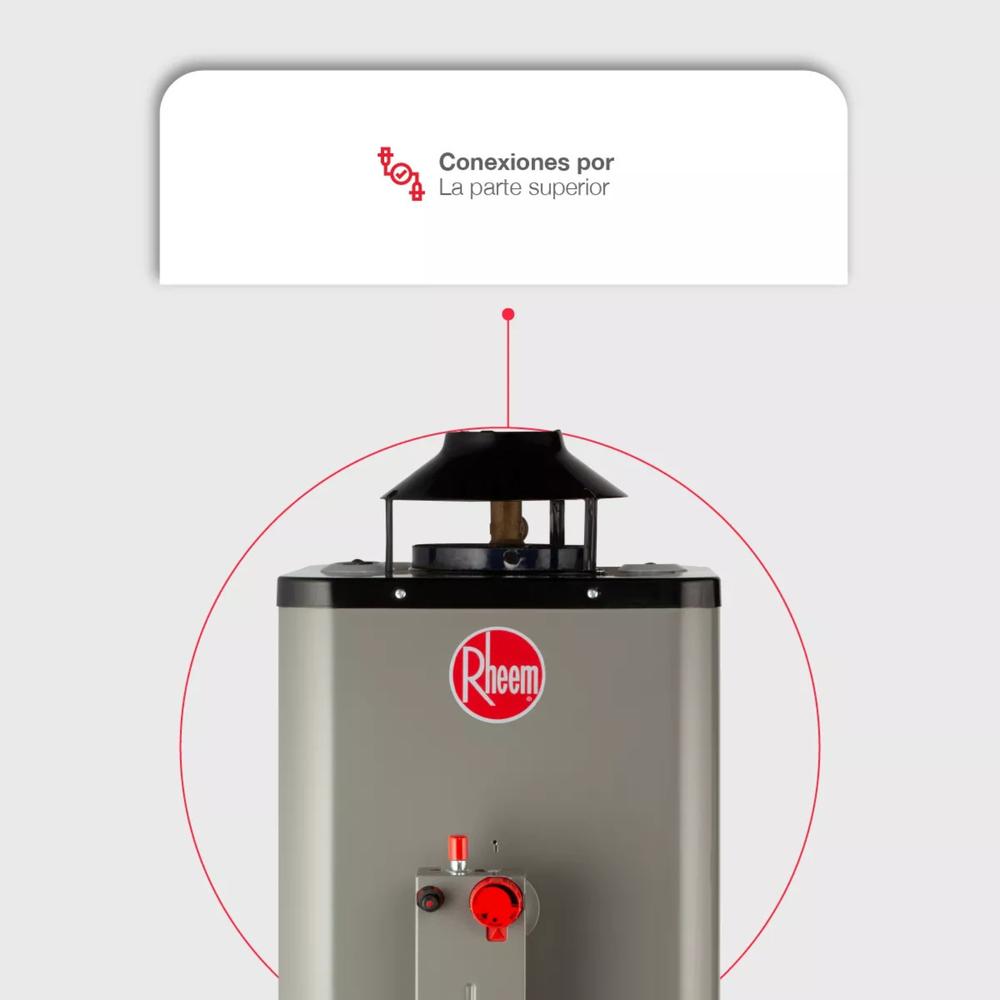 Foto 5 pulgar | Calentador de Agua a Gas LP Rheem 6 Litros
