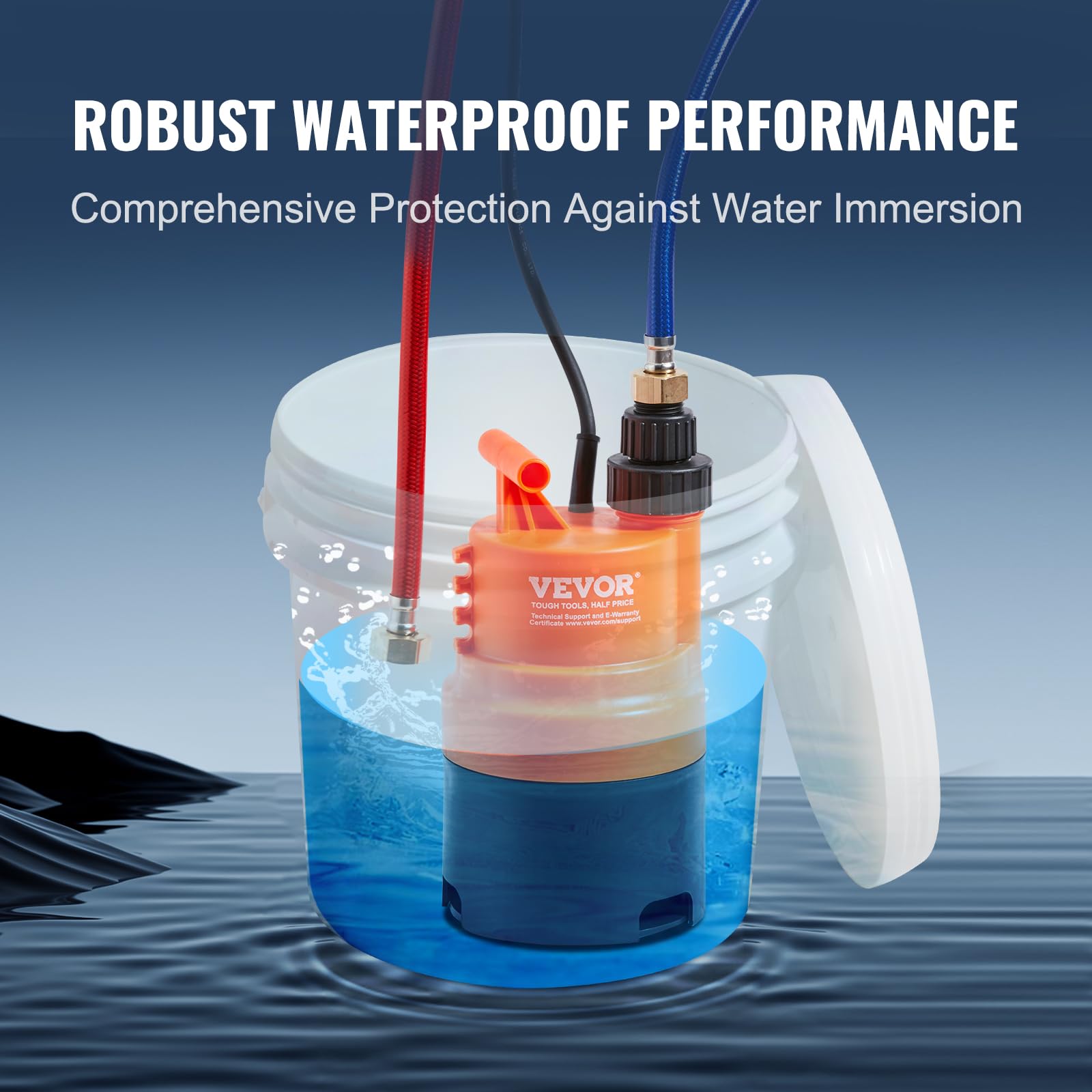 Foto 3 | Kit De Descarga Para Calentador De Agua Sin Tanque Vevor Con Bomba Y Accesorios - Venta Internacional.
