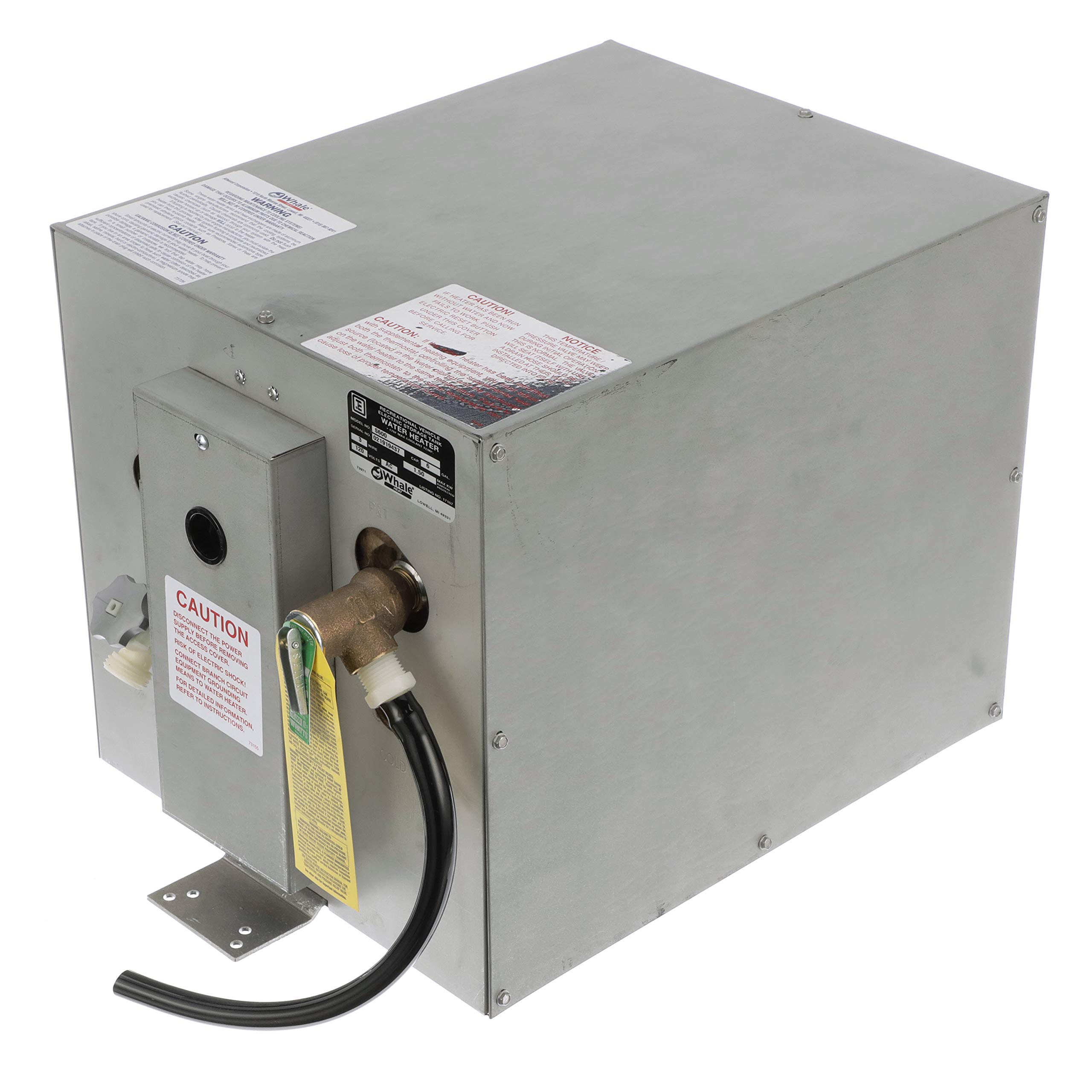 Foto 3 pulgar | Intercambiador De Calor Trasero Water Heater Whale S600 De 22.7 L, 120 V Y 6 Galones - Venta Internacional.
