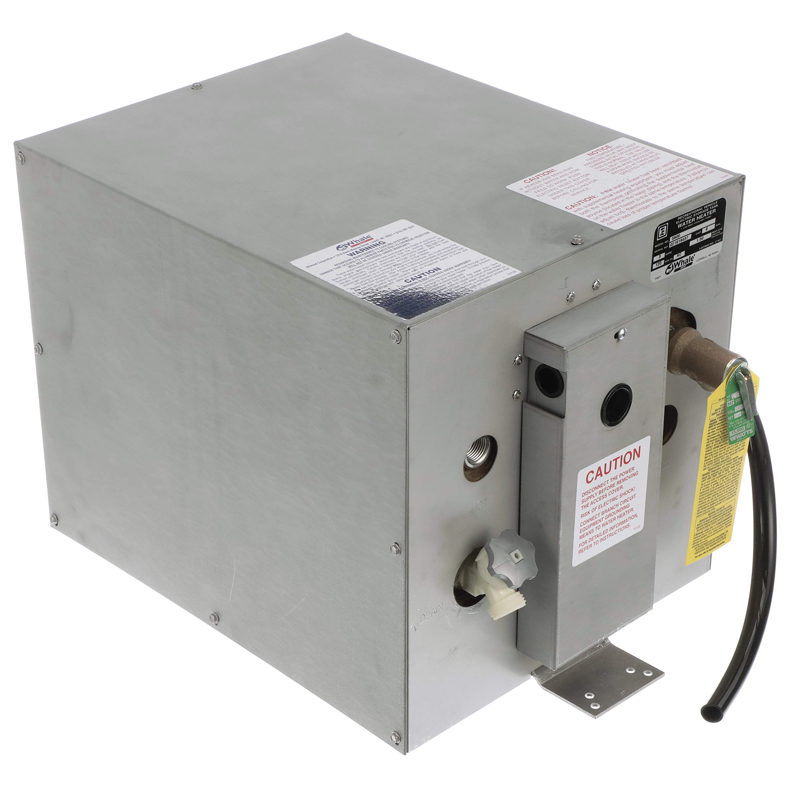 Foto 4 pulgar | Intercambiador De Calor Trasero Water Heater Whale S600 De 22.7 L, 120 V Y 6 Galones - Venta Internacional.