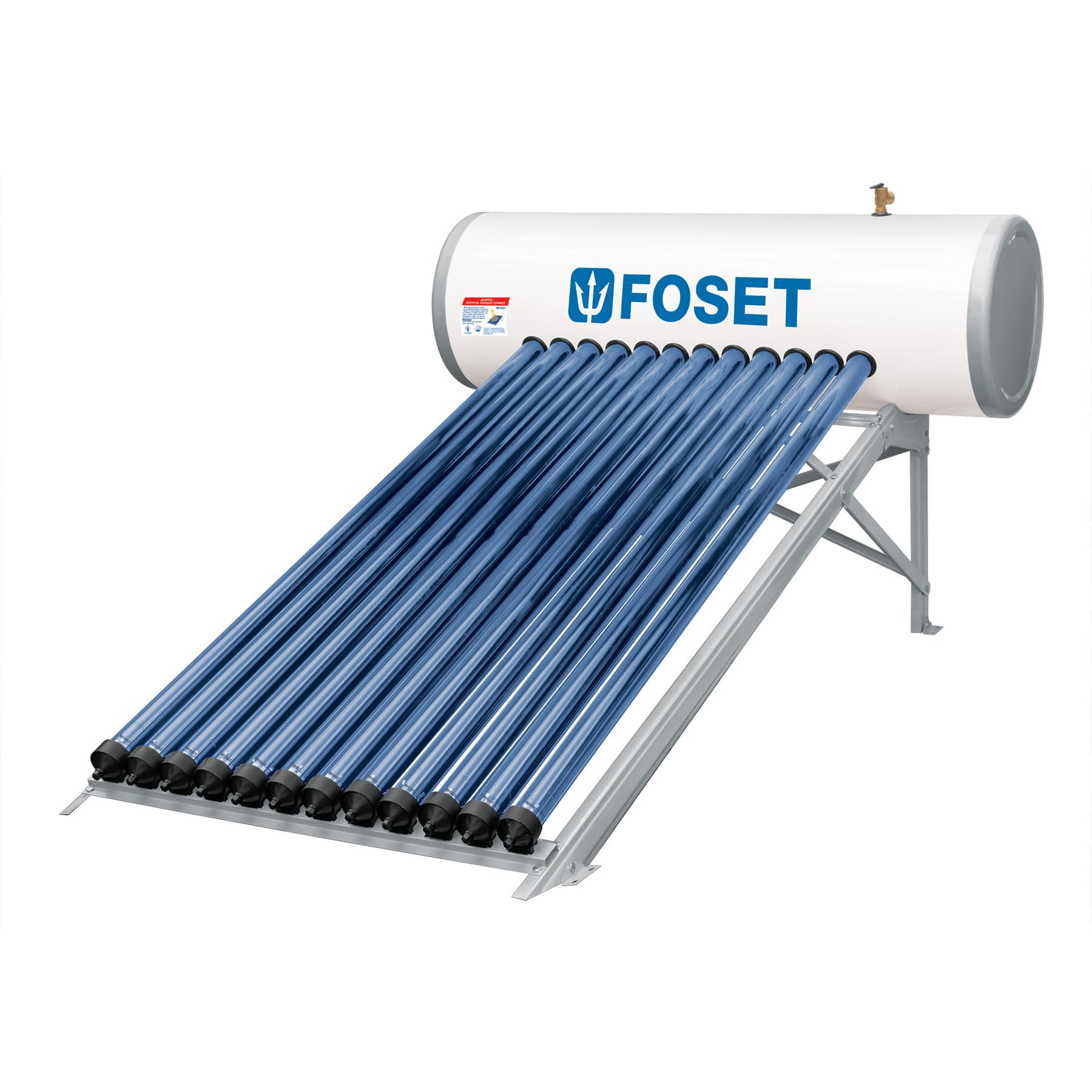 Calentador Solar de Agua Foster Heat Pipe 12 Tubos 150l