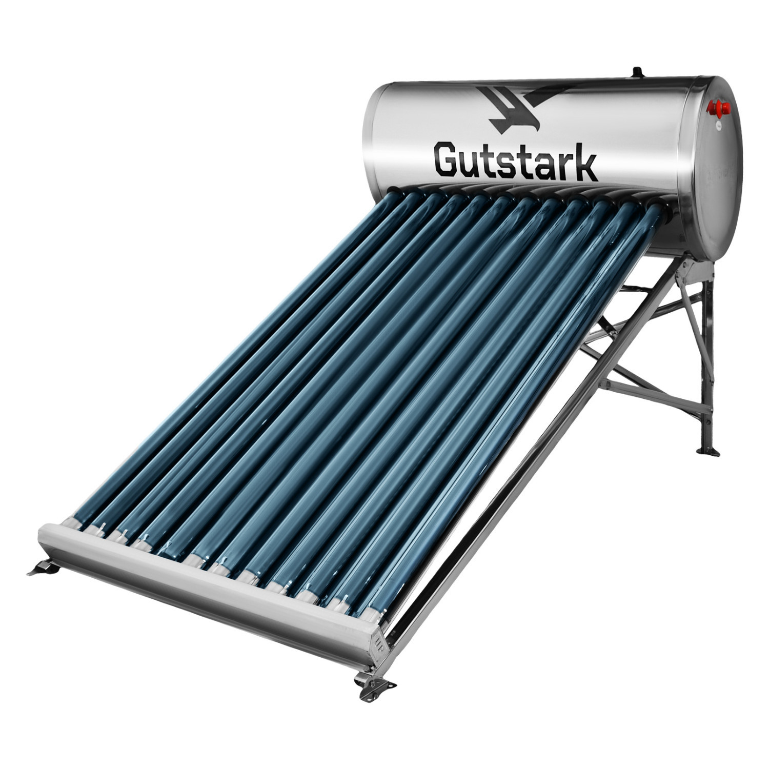 Foto 2 pulgar | Calentador Solar Eco 12 Tubos 150 Litros 5 A 6 Personas Gutstark Home