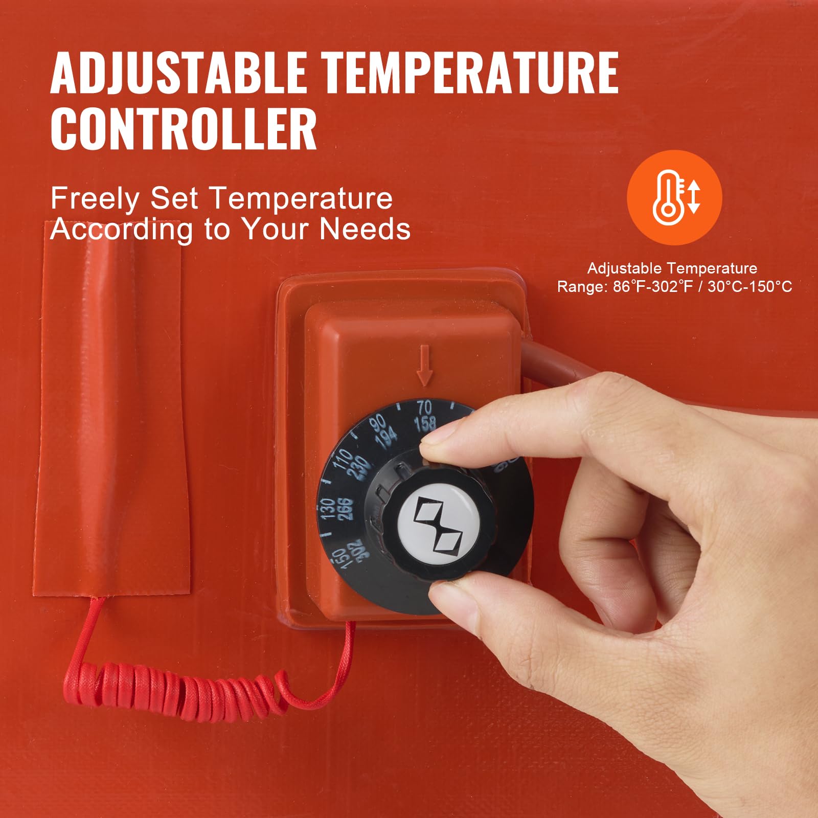 Foto 5 pulgar | Calentador en Barril Vevor 1200 W-Venta Internacional