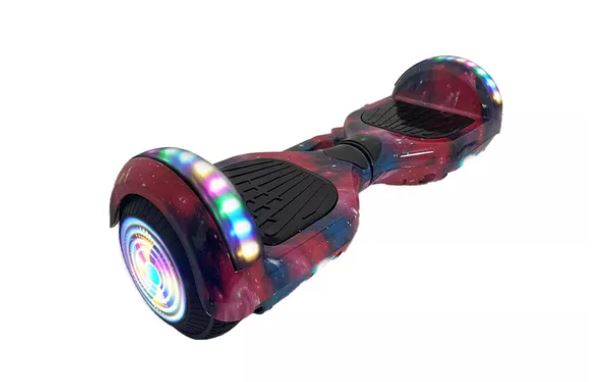 Foto 2 pulgar | Hoverboard Con Música, Bluetooth Y Ruedas Luminosas, Starry  Red