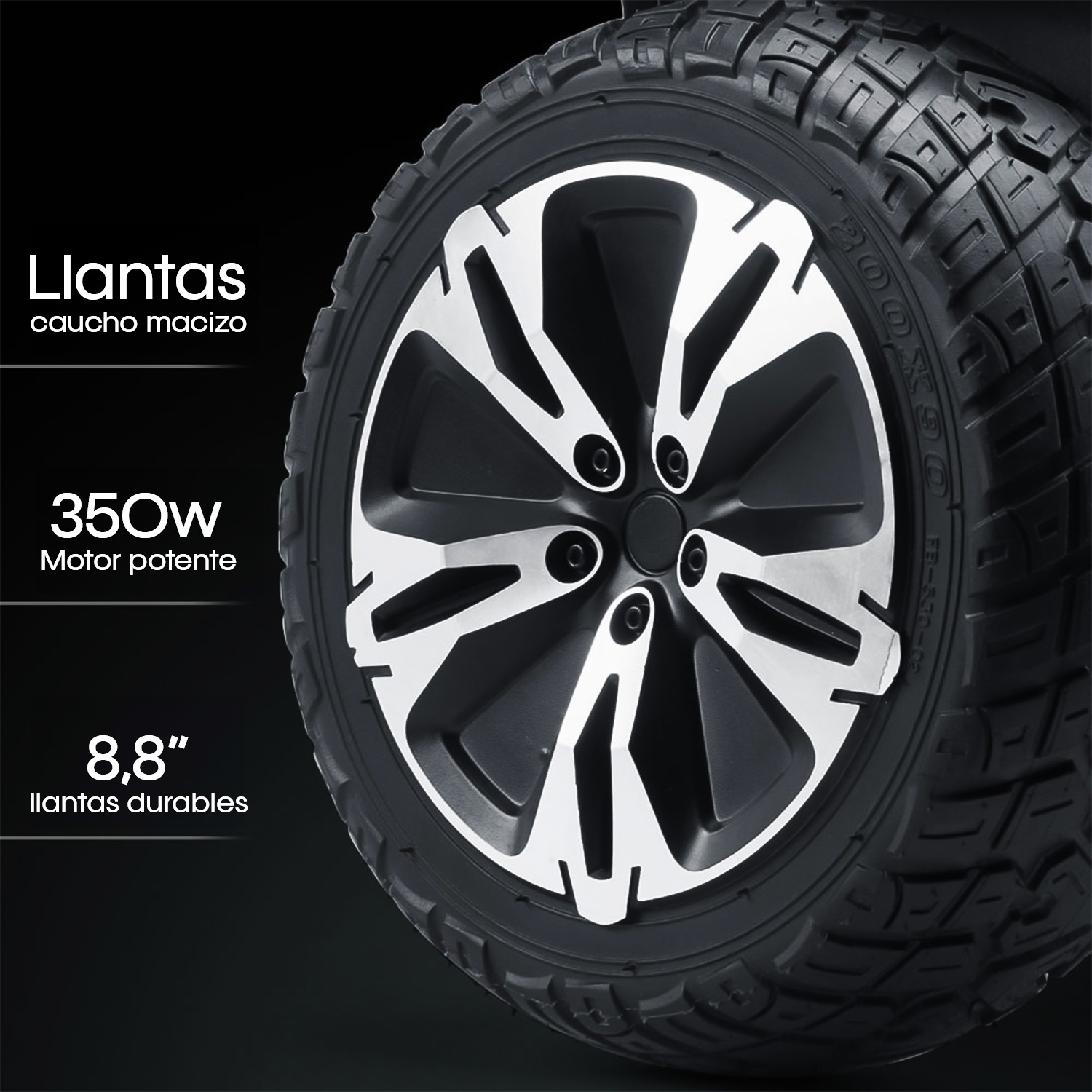 Foto 8 pulgar | Hoverboard Bluetooth 16km/h Moboss G2 Negro