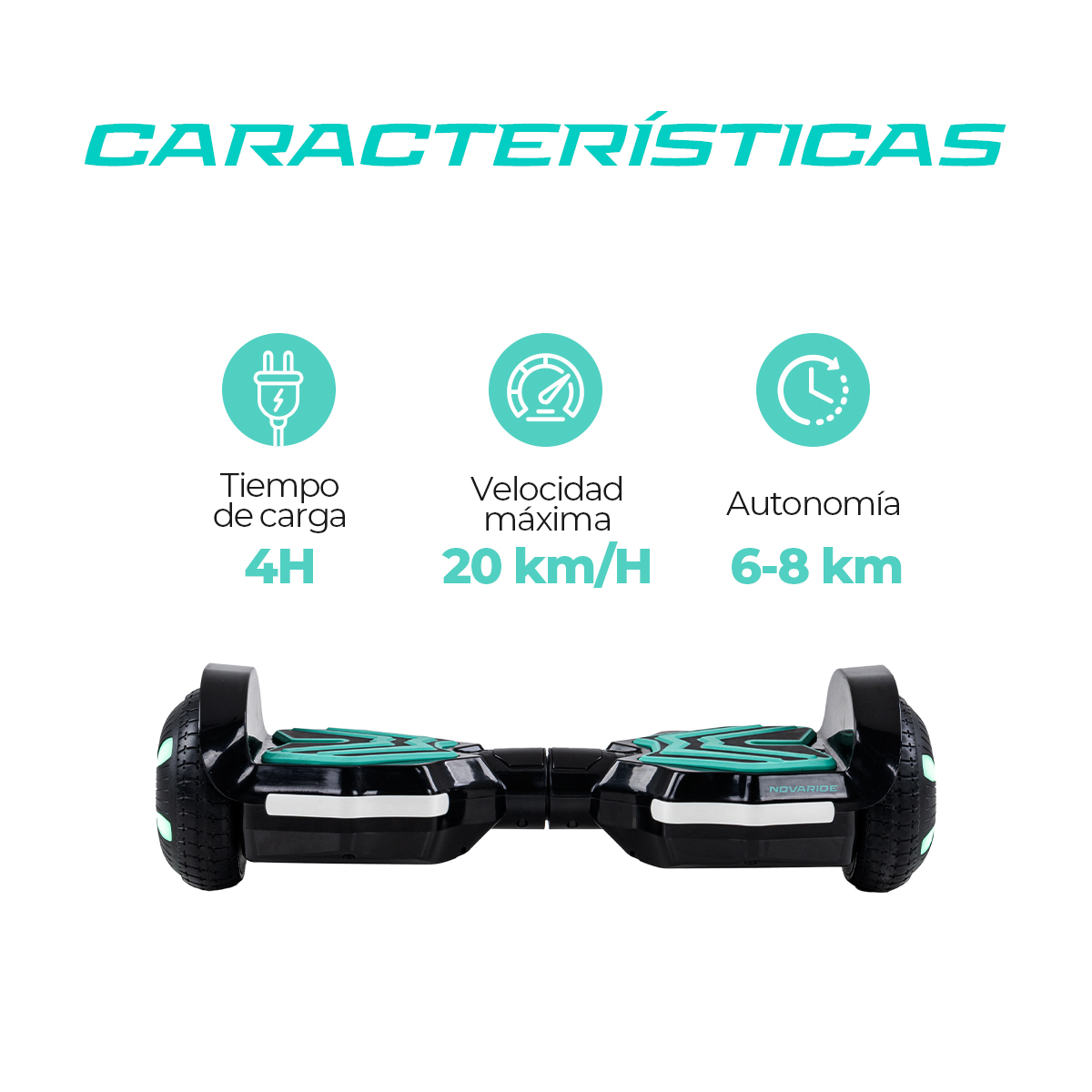 Foto 3 | Hoverboard Eléctrico Gaon Legacy Hover Advance Negro