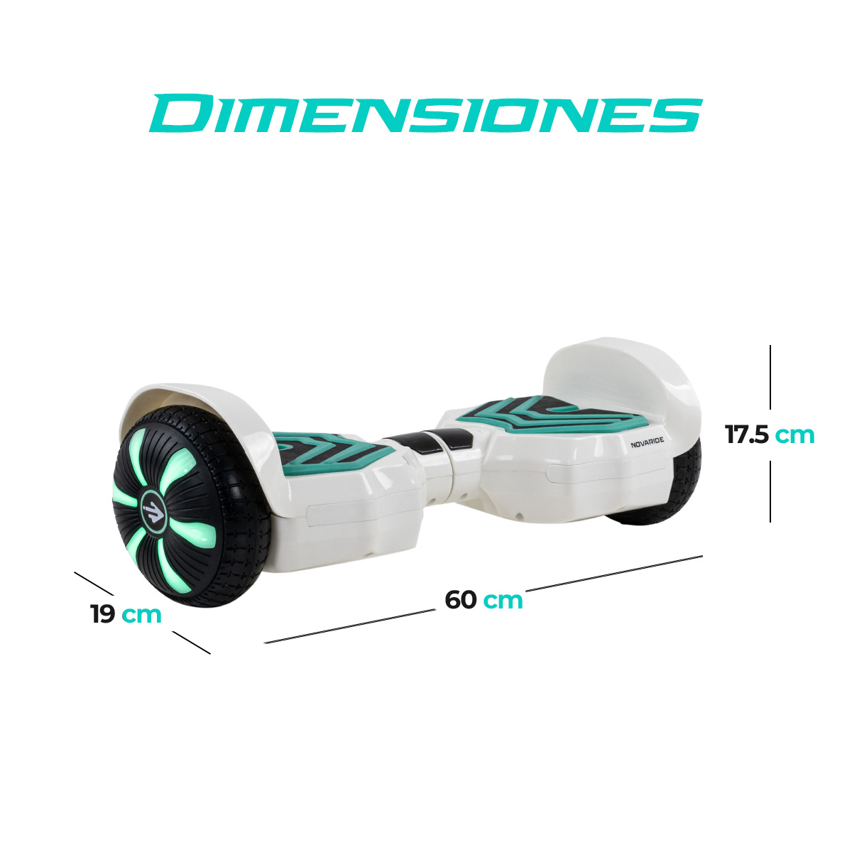 Foto 5 pulgar | Hoverboard Eléctrico Gaon Legacy Hover Advance Blanco