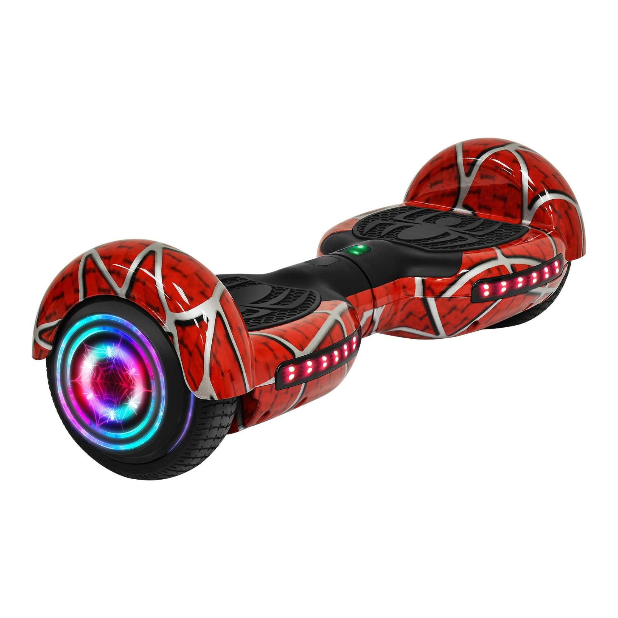 Foto 2 pulgar | Hoverboard Patineta Eléctrica Spider Scooter Altavoz Luz 7.5 Rojo