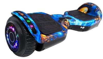 Foto 1 | Patineta Electrica Waashit Hoverboard Con Bluetooth Y Luces Led Azul