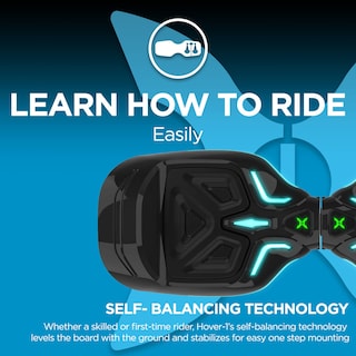 Foto 2 | Hoverboard Eléctrico Hover-1 Superfly 7 Mph Top Speed Negro - Venta Internacional.