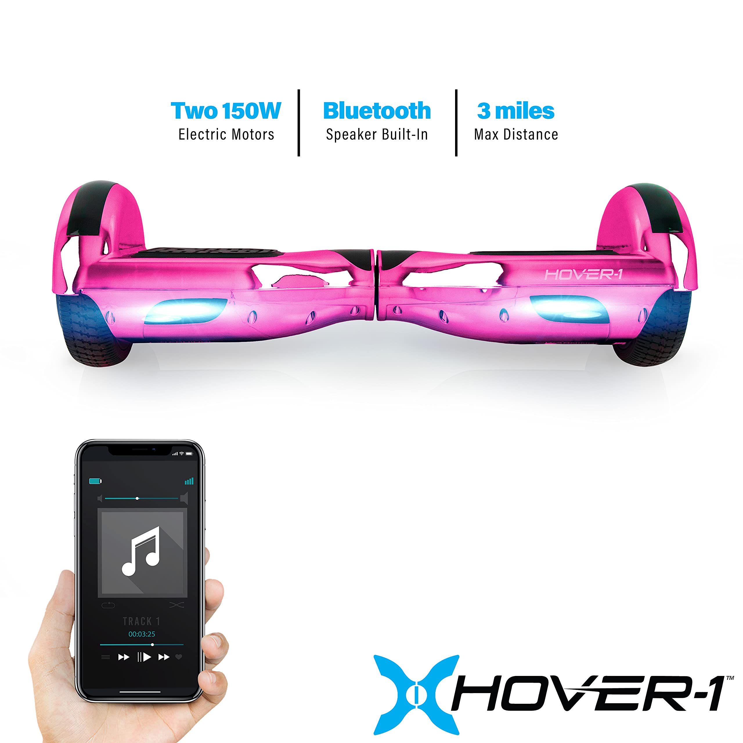 Foto 2 | Neumáticos Hoverboard Hover-1 Matrix Electric Led De 6.5 Pulgadas A 7 Mph - Venta Internacional.