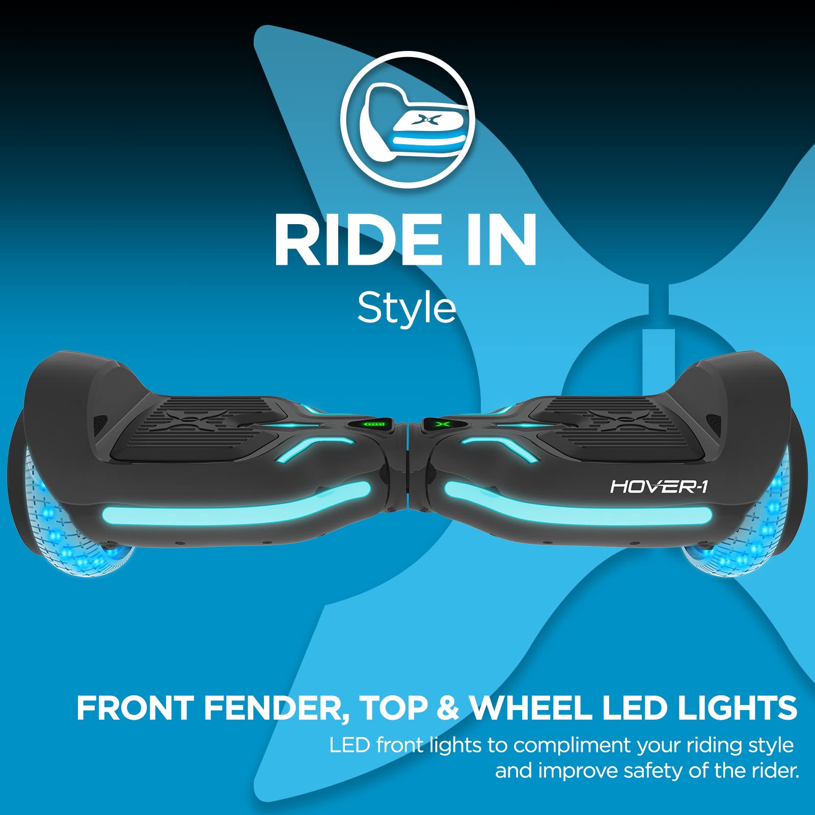 Foto 6 pulgar | Hoverboard Eléctrico Hover-1 I100, 7 Mph, Velocidad Máxima, Alcance De 10 Km - Venta Internacional.