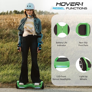 Foto 3 | Hoverboard Hover-1 Rebel Electric, Autoequilibrado, Para Niños, 6.5 Pulgadas - Venta Internacional.