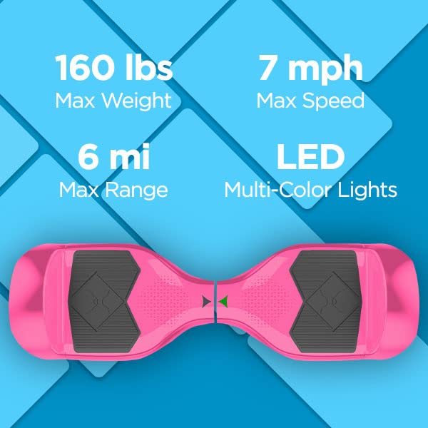 Foto 2 | Hoverboard Eléctrico Hover-1 I-200 7 Mph Top Speed Rosa - Venta Internacional.