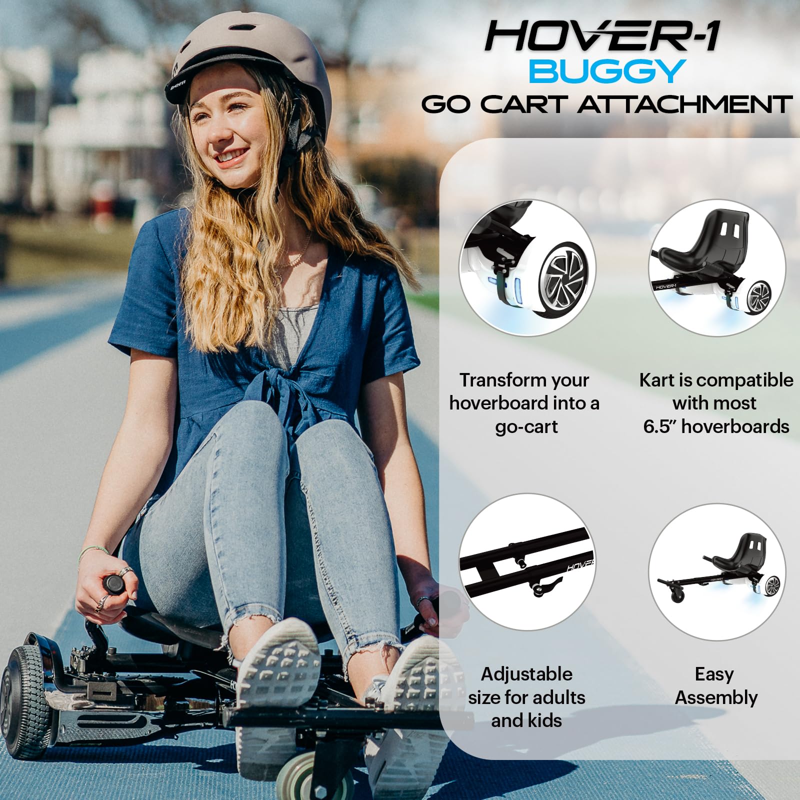 Foto 3 pulgar | Accesorio para Karts Hover-1 Compatible Con Aerotablas 6.5 Y 8 - Venta Internacional