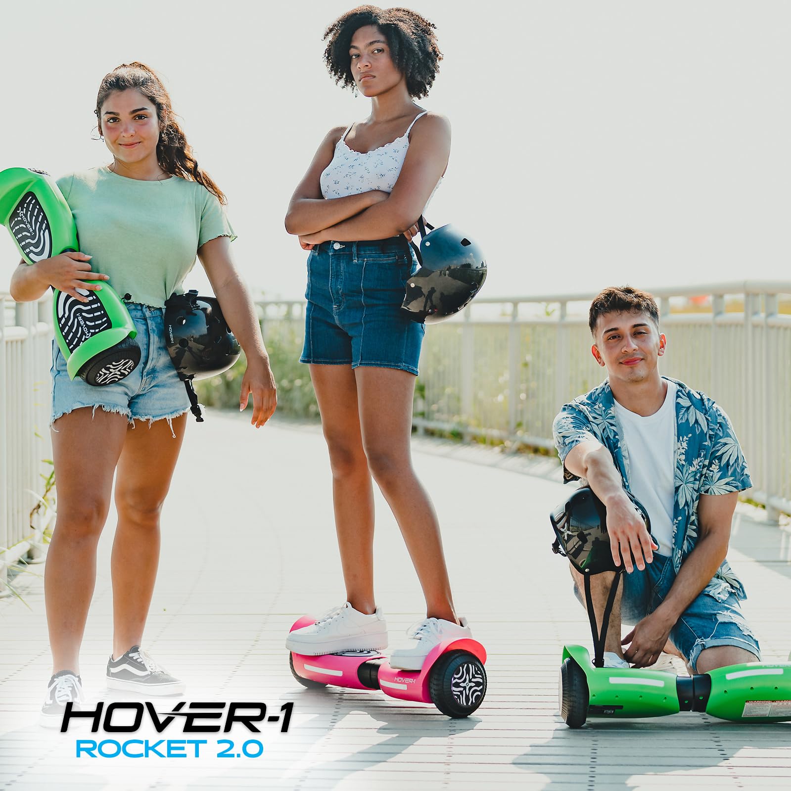 Foto 6 pulgar | Hoverboard Hover-1 Rocket 2.0 7 Mph Verde - Venta Internacional