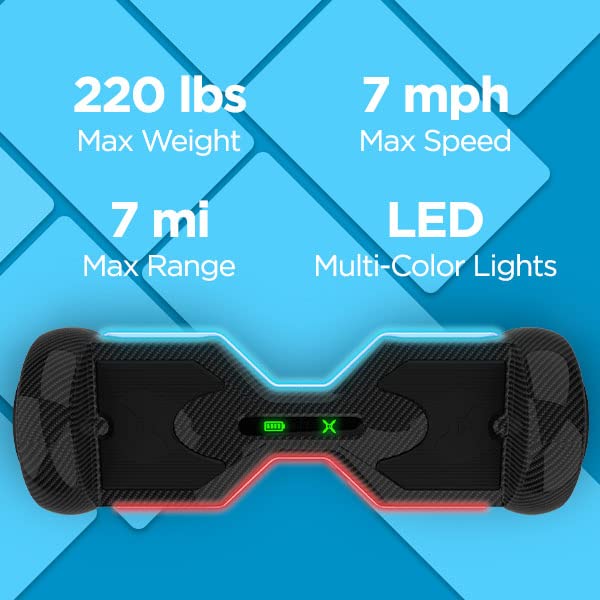 Foto 7 pulgar | Patineta Eléctrica Hover-1 Negra con Altavoz-Venta Internacional